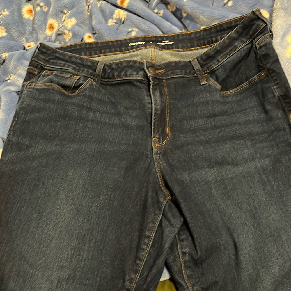 Women’s old navy mid-rise boot cut jeans
